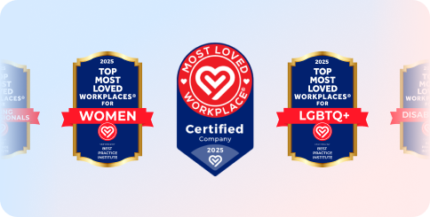 AirHelp's workplace certifications.